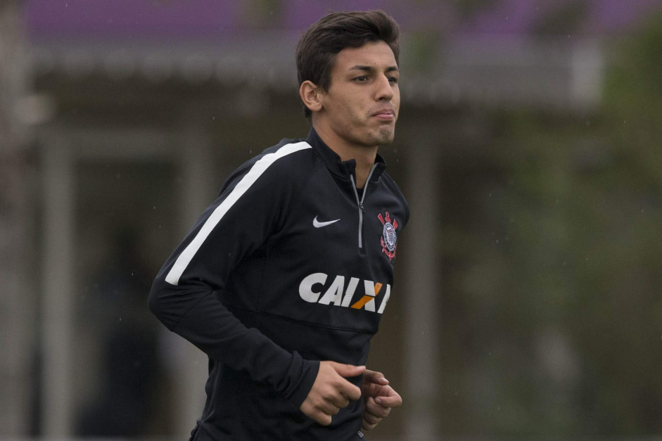 Marciel em treinamento realizado na poca de jogador do Corinthians
