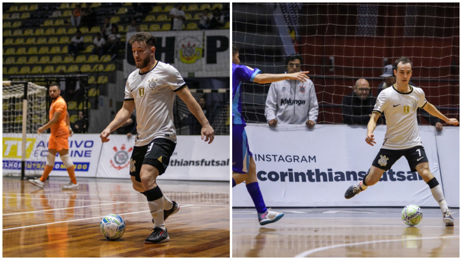 Dupla do Corinthians Futsal no tem contrato renovado e deixa o clube