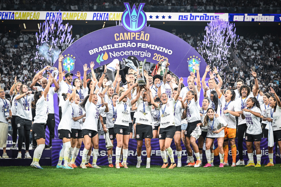 Corinthians  o atual campeo do Brasileiro Feminino