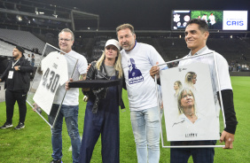 Corinthians faz homenagem a Cris Gambar na Arena antes de jogo do Brasileiro Feminino