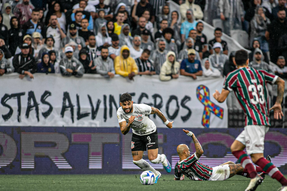Jogo entre Corinthians e Fluminense ter ao especial envolvendo crianas cegas
