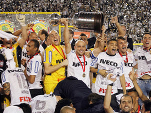 Corinthians  o atual campeo da Libertadores da Amrica