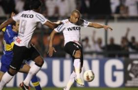 Emerson marcando o gol na final da Libertadores