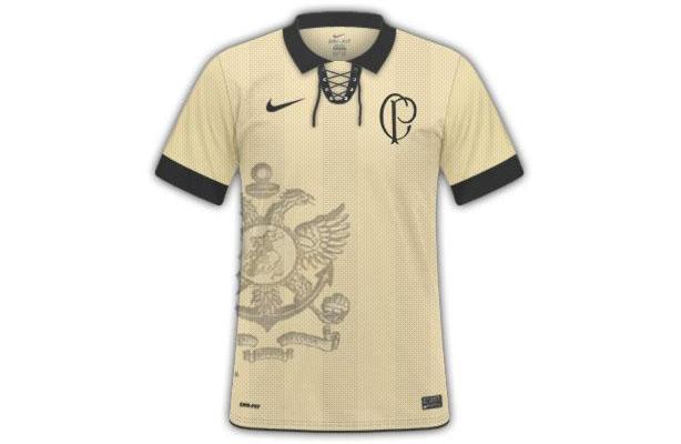 Nova camisa desenhada por torcedores do Corinthians