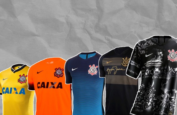 BONITA OU FEIA? Relembre as terceiras camisas lanadas pelo Corinthians