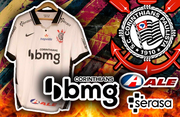 Corinthians faz novos acordos e realoca marcas na camisa