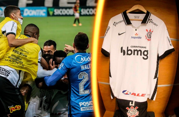 Corinthians vence e Marketing muda patrocnios da camisa