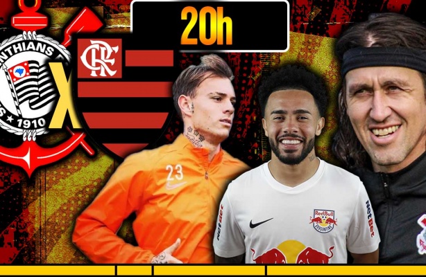 Corinthians X Flamengo (cara a cara) | Novidades sobre Roger Guedes | Quitao de Claudinho | Cssio