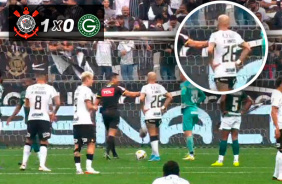 VÍDEO: Bate bem demais! Gol de pênalti de Fábio Santos em Corinthians 1 x 0 Goiás | Brasileirão 2022