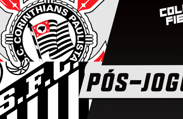 Ps-jogo Corinthians x Santos com zona mista e coletiva de Vtor Pereira