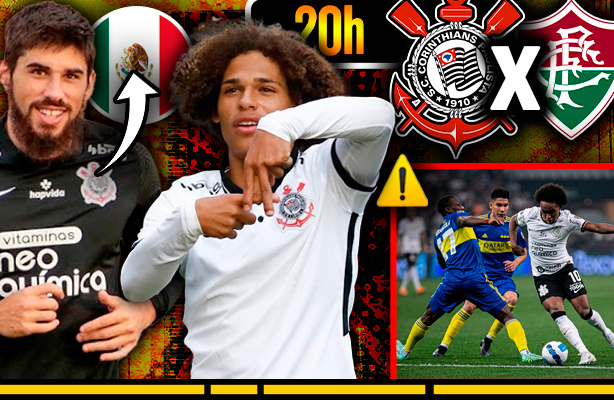 AO VIVO do Rio | Corinthians x Fluminense (CARA A CARA) | Bruno Mndez pode ser vendido | Willian?