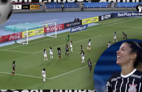 VDEO: Paulinha fecha a conta e faz o quinto gol do Corinthians contra o Libertad Limpeo