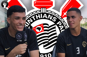 VDEO: Dupla da base do Corinthians revela bastidores na conquista da copinha 2024