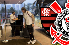 Desembarque do Corinthians no Rio de Janeiro para duelo contra o Flamengo, pelo Brasileiro
