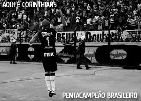 Aqui  Corinthians - Pentacampeo Brasileiro