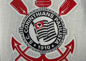 Escudo na camisa do Corinthians