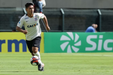 Fabricio Oya em a��o pela final da Copa S�o Paulo de futebol Jr