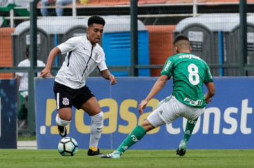 O primeiro jogo da final terminou em 1 a 0 para o Palmeiras
