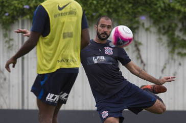 Danilo no treino da manh�