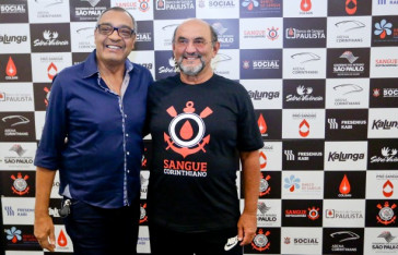 Resenberg compareceu ao evento de doa��o de sangue neste s�bado