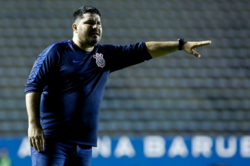 O t�cnico Eduardo Barroca mandou a campo for�a m�xima contra o Internacional, pelo Brasileiro sub-20