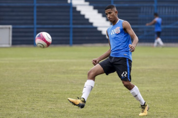 Treino da equipe sub-20 preparando para a Copa S�o Paulo de Futebol Jr