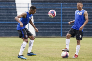 Treino da equipe sub-20 preparando para a Copa S�o Paulo de Futebol Jr