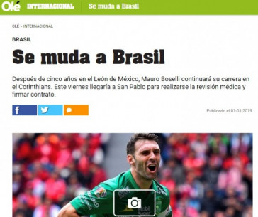 De mudan�a para o Brasil