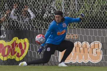 C�ssio finaliza prepara��o para o jogo conta o Santos, pela semifnal do Paulist�o