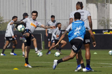 Jogadores no treino deste s�bado com foco no CSA pelo brasileiro