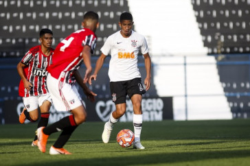 Igor Marques no cl�ssico contra o S�o Paulo, pelo Paulista Sub-20