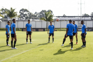 Jogadores do Sub-20 focam no treino para semifinal da Copinha