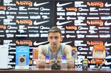 Coletiva de imprensa - Gustavo Silva