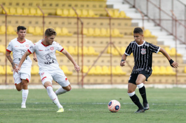Keven durante jogo entre Corinthians e Audax, pelo Paulista Sub-20