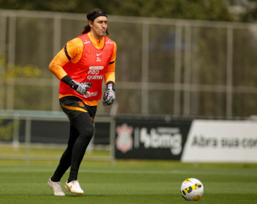 C�ssio treinando no CT