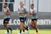 Mancini foca em treino de fundamentos no CT Joaquim Grava; veja provvel escalao do Corinthians