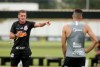 Mancini comanda treino ttico e comea a montar o Corinthians para duelo com Fluminense; veja time