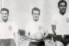 O trio de ouro da década de 50: Claudio, Luizinho e Baltazar formam ataque de 1200 gols