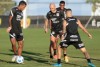 Corinthians faz treino tcnico com foco no sistema defensivo; veja provvel escalao