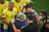 Partida entre Brasil e Argentina na Neo Qumica Arena  paralisada pela Anvisa