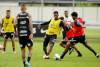 Corinthians faz treino de posse de bola e finalizao em preparao para duelo com o Ituano