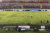 Jogadores do Corinthians fazem trabalho fsicono estdio Santa Cruz aps empate com o Botafogo-SP