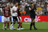 CBF publica dilogo do VAR em lance de possvel pnalti para o Corinthians contra o Flamengo