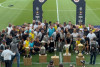 Corinthians homenageia Fábio Santos antes do duelo contra o Internacional; veja imagens