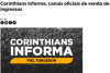 Site criado por golpista engana torcedores do Corinthians com venda falsificada de ingressos