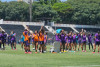 Corinthians faz treino aberto na Fazendinha e apresenta elenco feminino para 2025; veja como foi