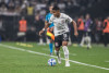 Wesley celebra primeiro gol como profissional no Corinthians e no v problema em atuar pelo Sub-20