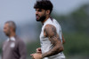 Postura de estafe de Yuri Alberto em rela