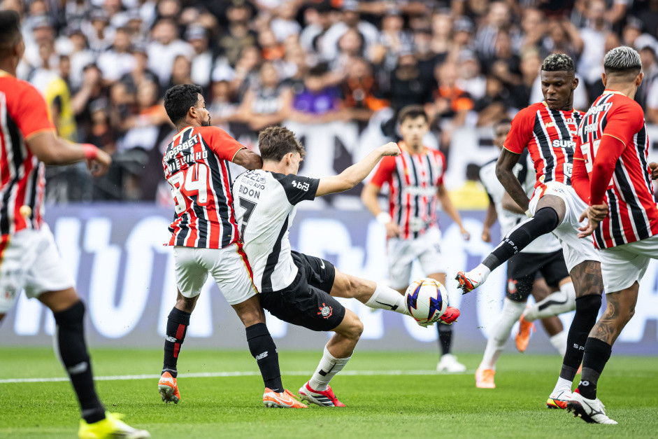 FIM DE JOGO! Corinthians empata com o São Paulo em jogo truncado