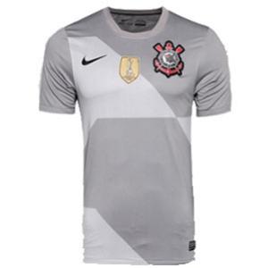 Camisa do Corinthians de 2013 - Camisa Cinza Campeão do Mundo